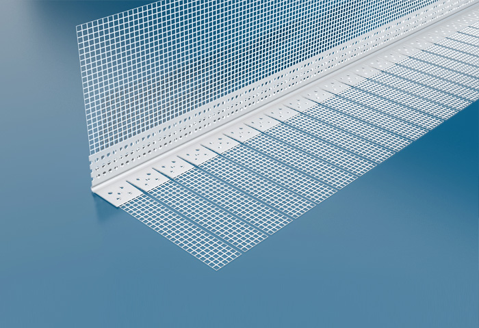 Pvc arch corner with mesh